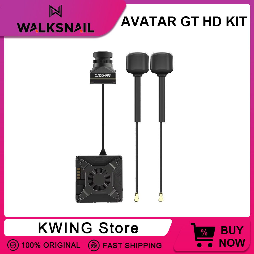 Walksnail Avatar GT HD KIT 2W  - Drone Racing Vtx avaliação e preço