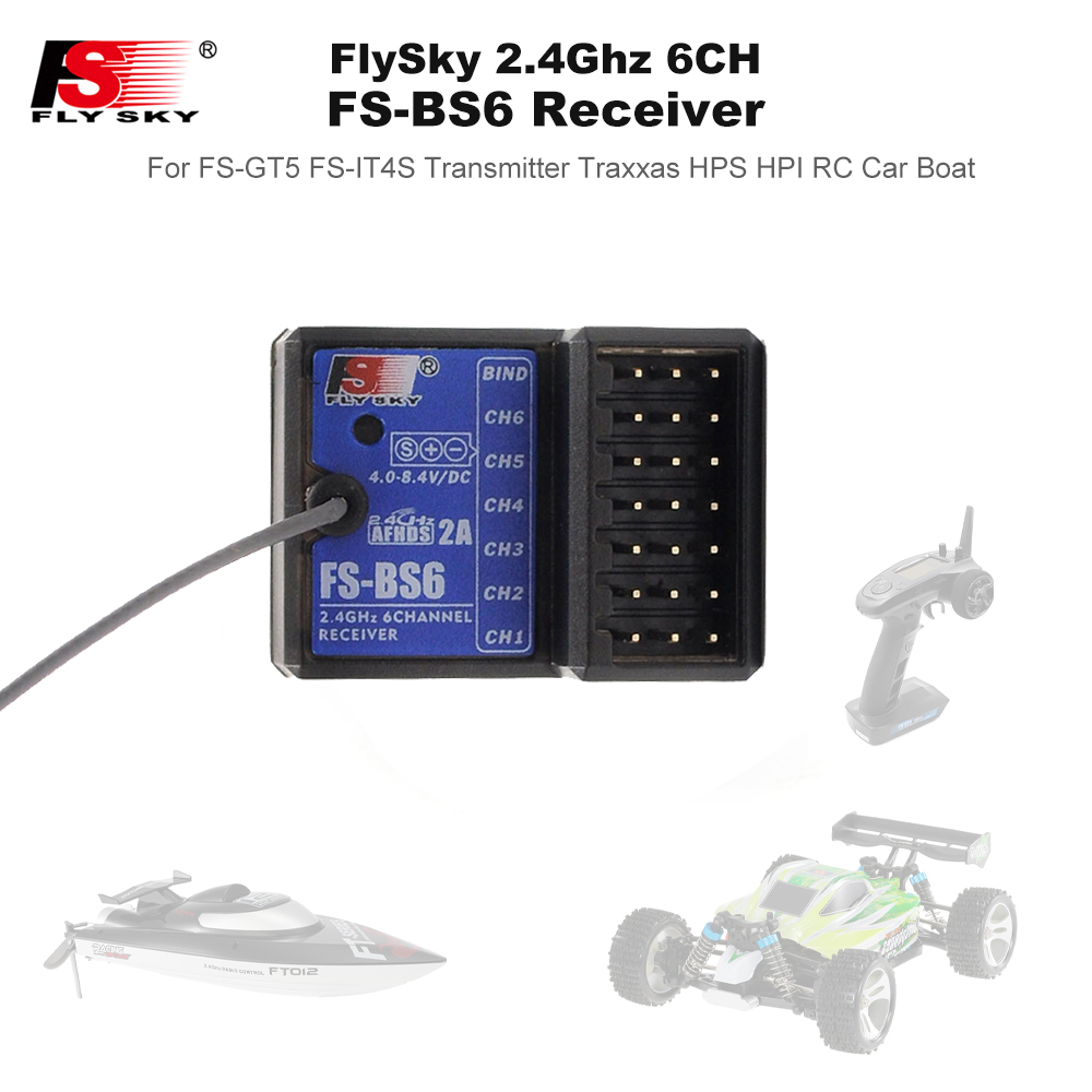 FlySky 2.4Ghz 6CH AFHDS2 FS-BS - Drone Racing Receiver avaliação e preço