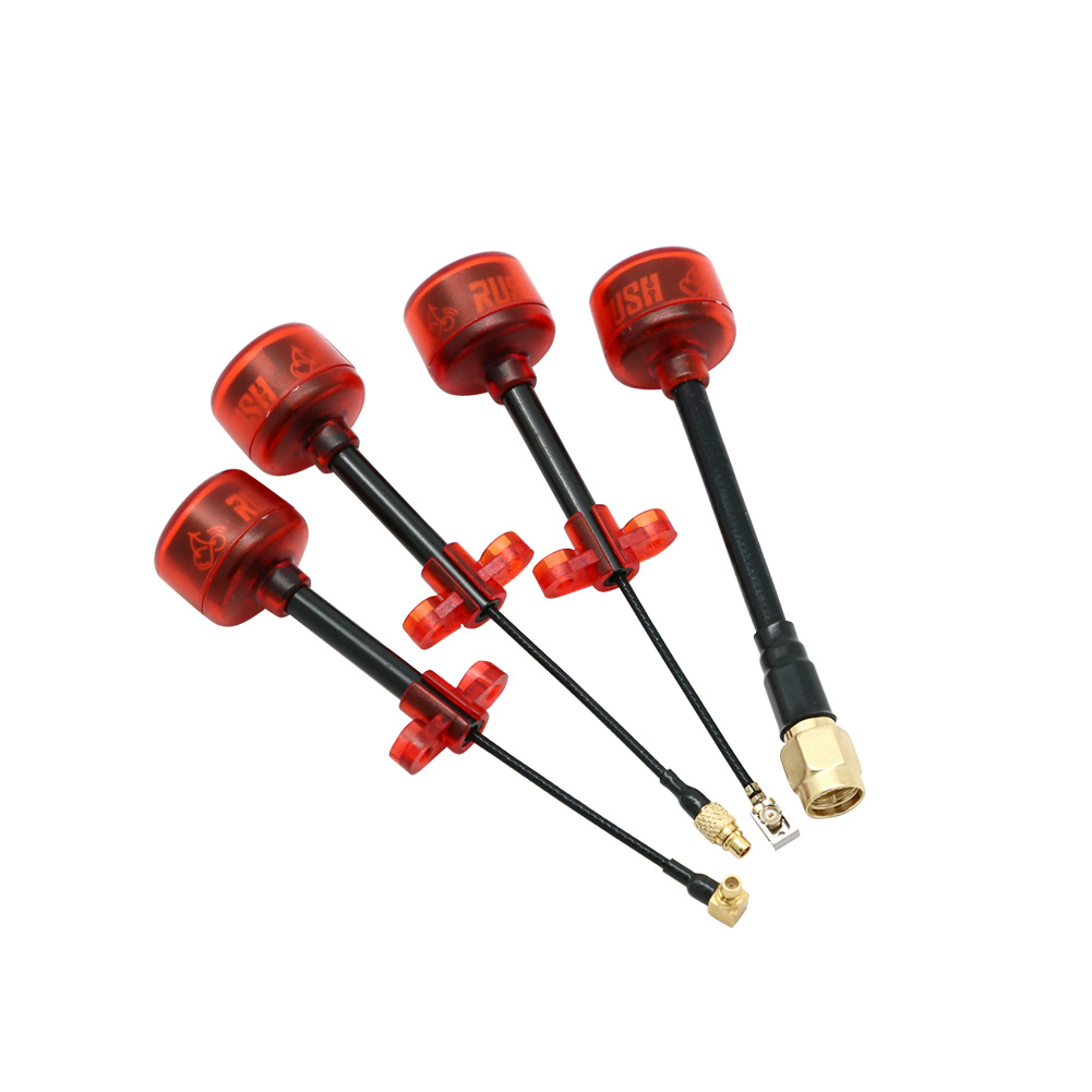 Rush cereja fpv 5.8g antena lh - Drone Racing Battery avaliação e preço