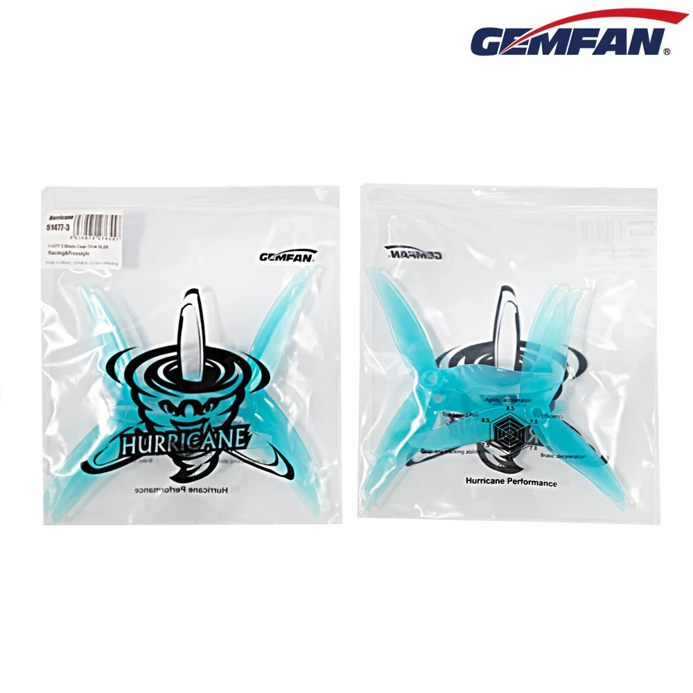 10 pares (10cw + 10ccw) gemfan - Drone Racing Propeller avaliação e preço
