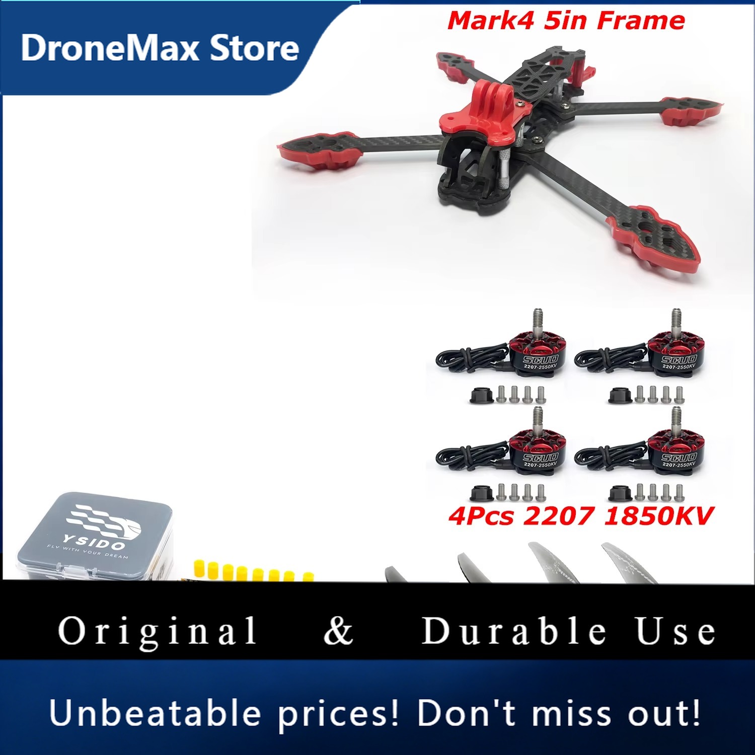 Drone de Corrida FPV DroMaRC 2 - Drone Racing Frame avaliação e preço