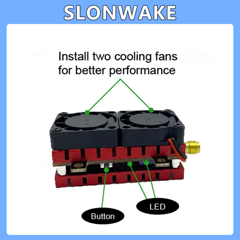 SLONWAKE 5.8G 48CH 4.2W VTX Aj - Drone Racing Vtx avaliação e preço
